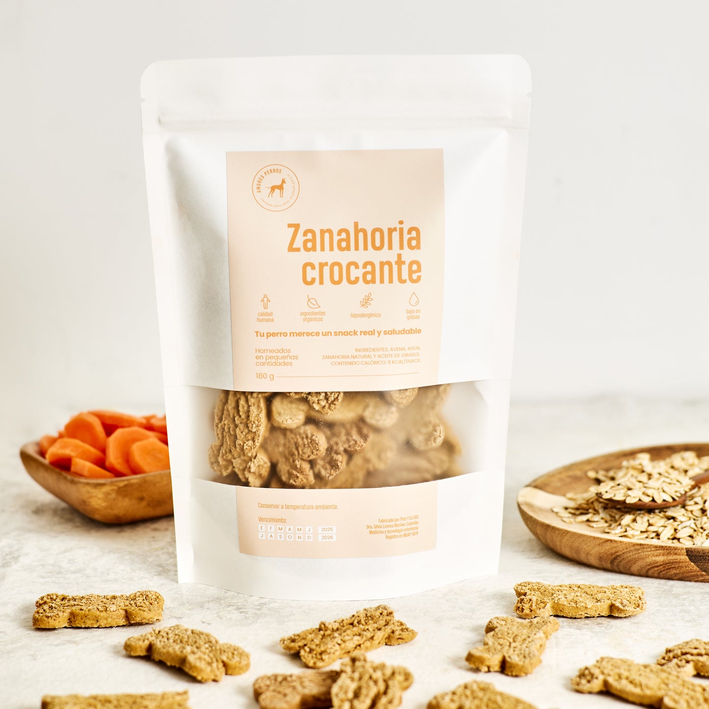 Galletas Zanahoria Crocante