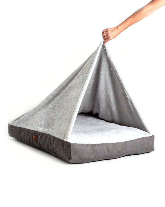 Almohadón Cozy Clásico Cemento