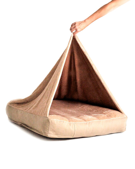 Almohadón Cozy Clásico Tostado